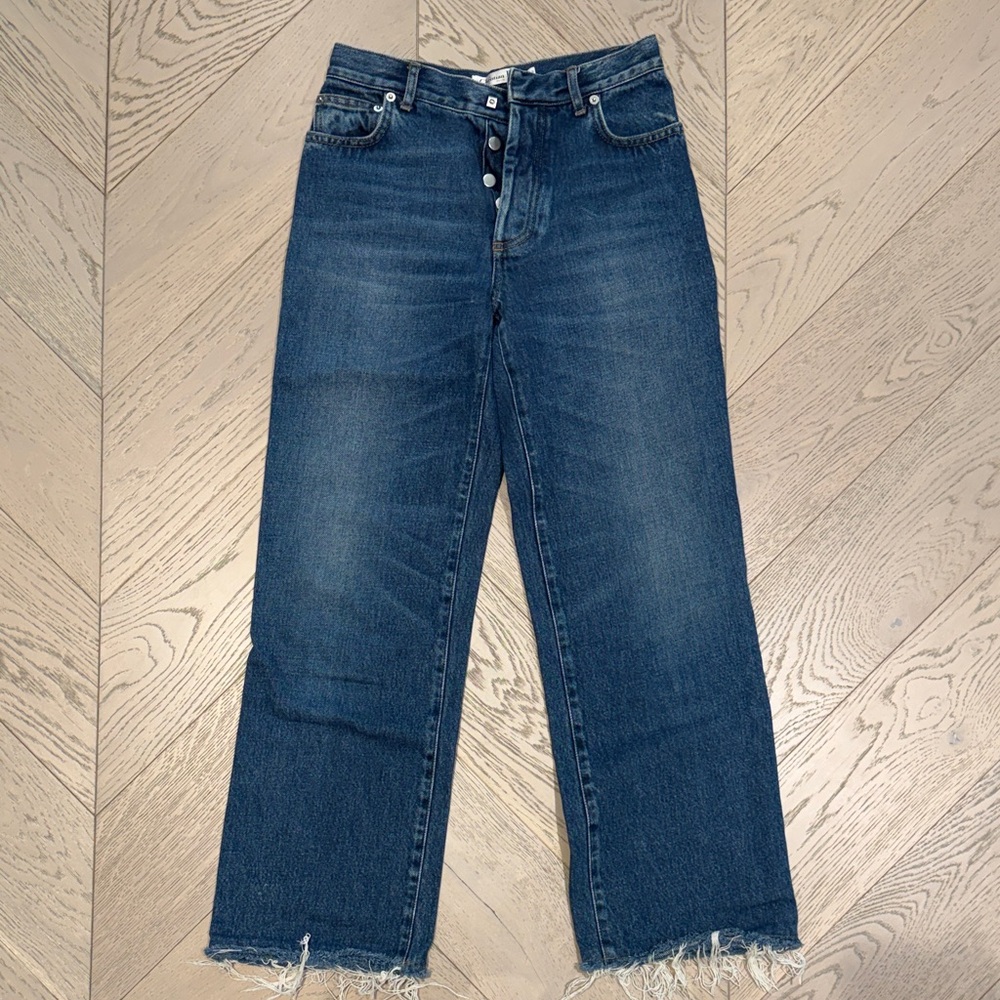 Dior Straight-Leg Women’s Jeans - Blue Wash